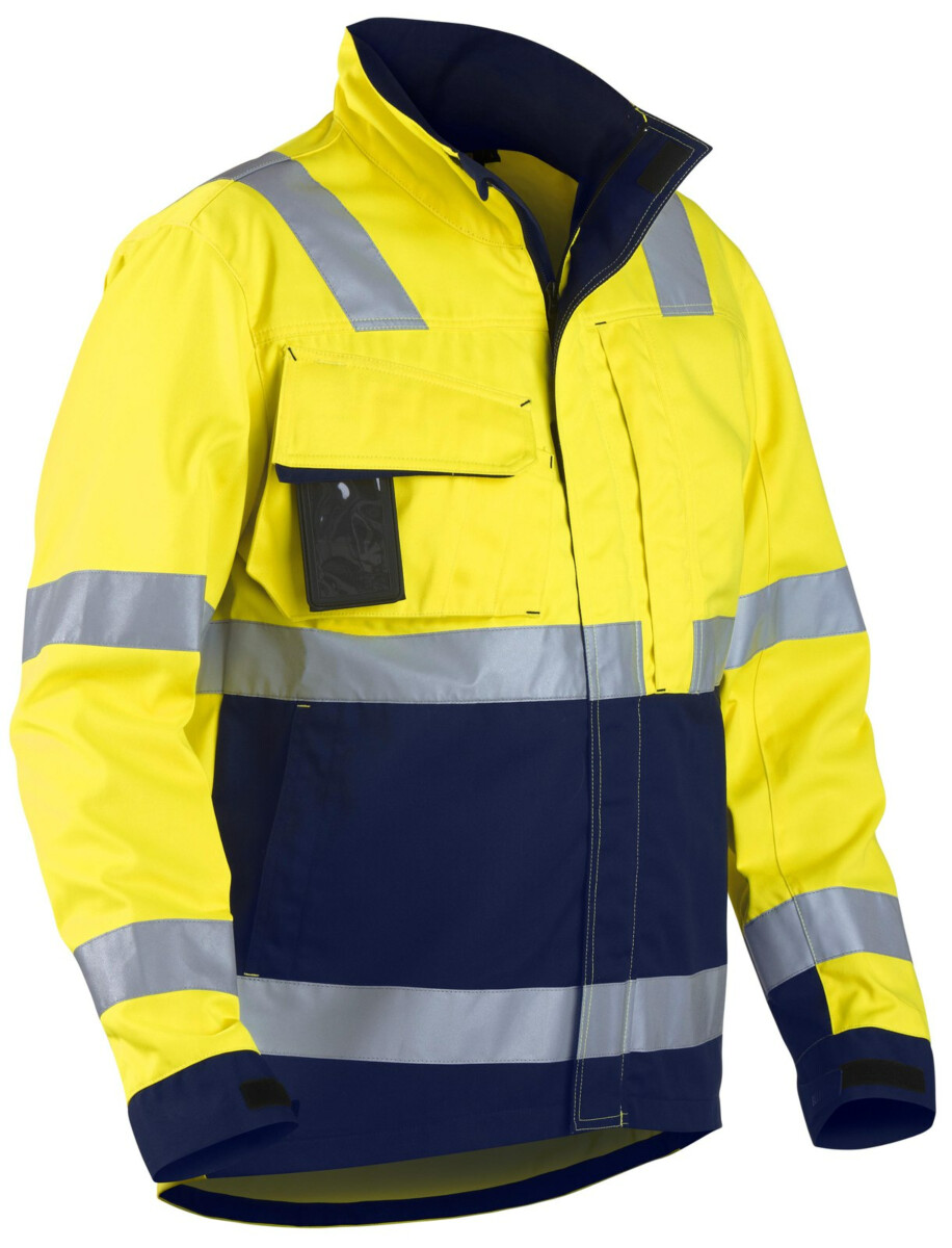 Takki Blåkläder 4064 Highvis keltainen mariininsininen Taloon