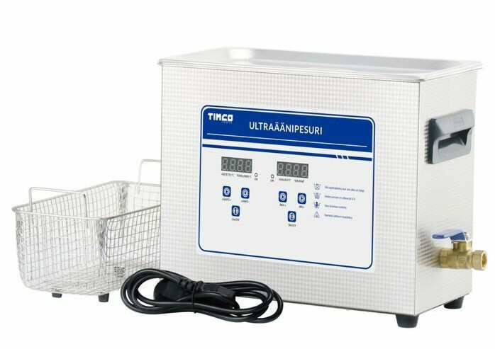 Ultraäänipesuri Timco INOX 200 W 6 5 l Taloon