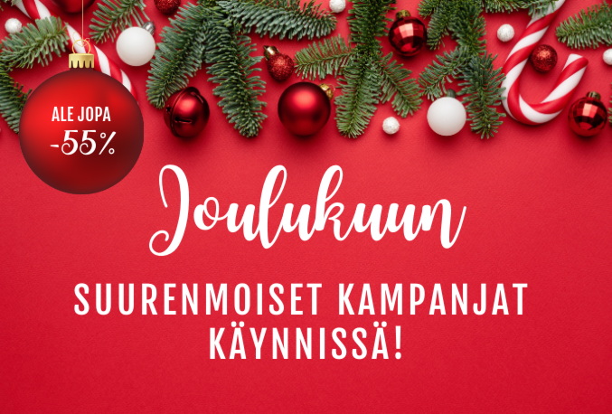 Joulukuun kampanjat ovat käynnissä