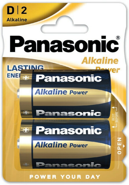 Paristo Panasonic Alkaline Power D 2 kpl/pkt