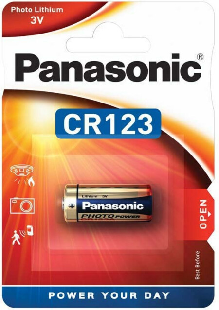 Paristo Panasonic Photo Lithium CR-123AL 1 kpl/pkt