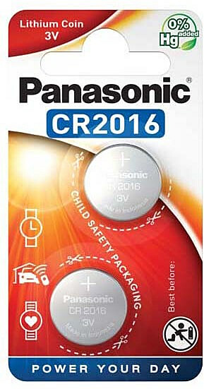 Paristo Panasonic Coin Lithium CR-2016EL 2 kpl/pkt