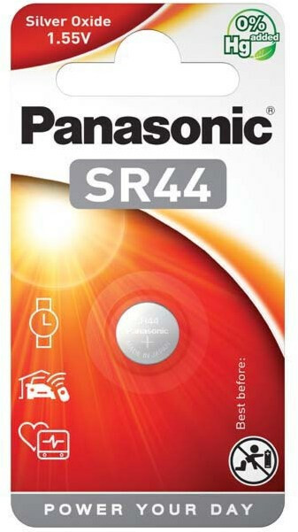 Paristo Panasonic Silver Oxide SR-44EL 1 kpl/pkt