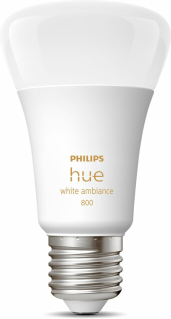 LED-älylamppu Philips Hue White Ambiance, 8.5W, A60, E27