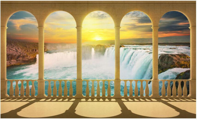 Kuvatapetti Artgeist Dream about Niagara Falls 270x450cm