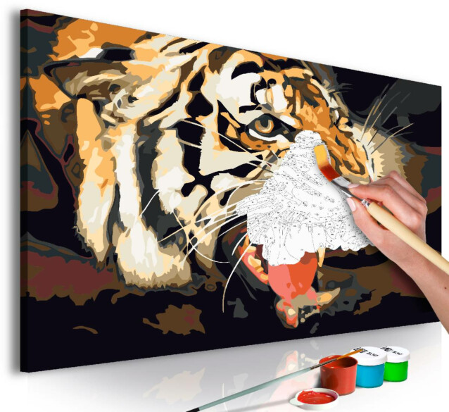 DIY-taulu Artgeist Tiger Roar 40x60cm