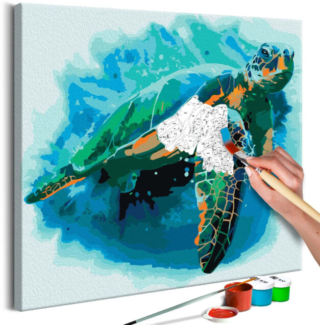 DIY-taulu Artgeist Turtle 40x40cm