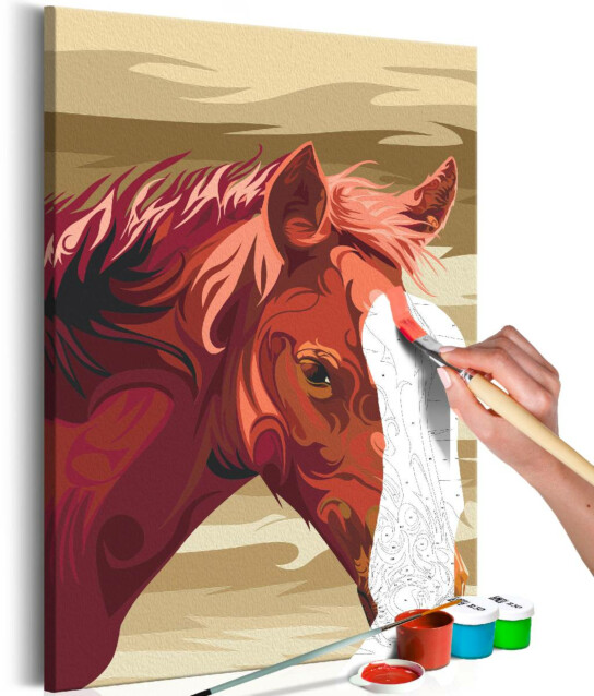 DIY-taulu Artgeist Brown Horse 60x40cm