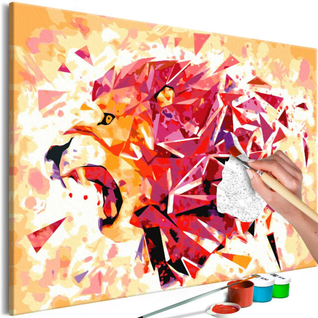DIY-taulu Artgeist Abstract Lion 40x60cm