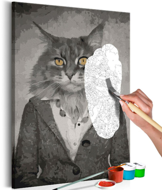 DIY-taulu Artgeist Elegant Cat 60x40cm