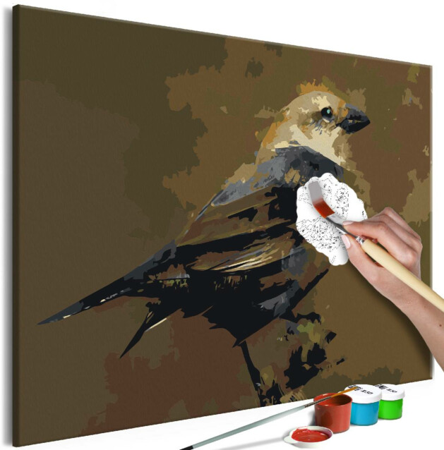 DIY-taulu Artgeist Bird on Branch 40x60cm