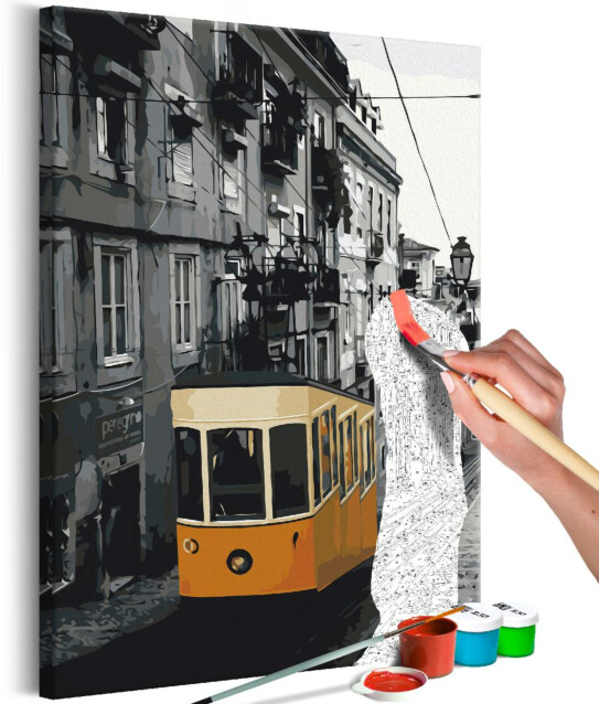 DIY-taulu Artgeist Tram in Lisbon 60x40cm