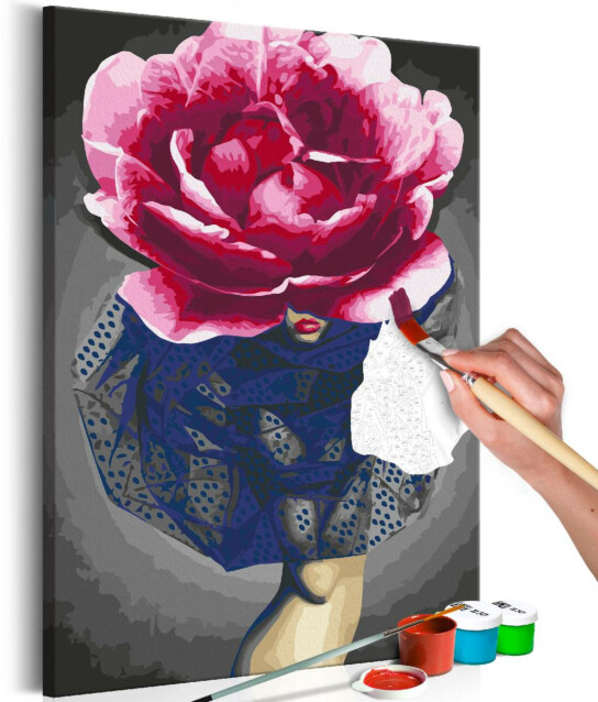 DIY-taulu Artgeist Flower Girl 60x40cm