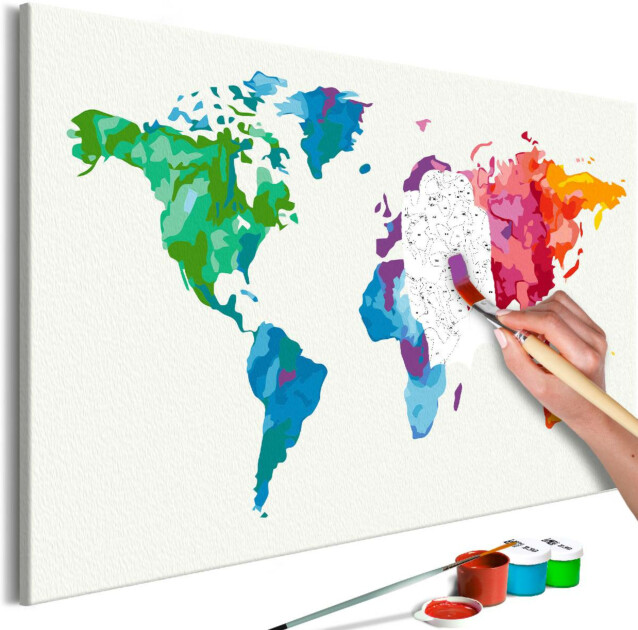 DIY-taulu Artgeist Colours of the World 40x60cm