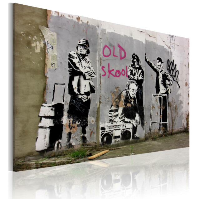Taulu Artgeist Old school - Banksy, 40x60cm