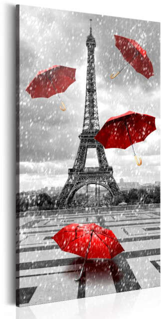 Taulu Artgeist Paris: Red Umbrellas 60x120cm