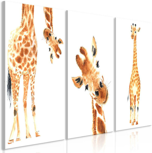 Taulu Artgeist Funny Giraffes eri kokoja