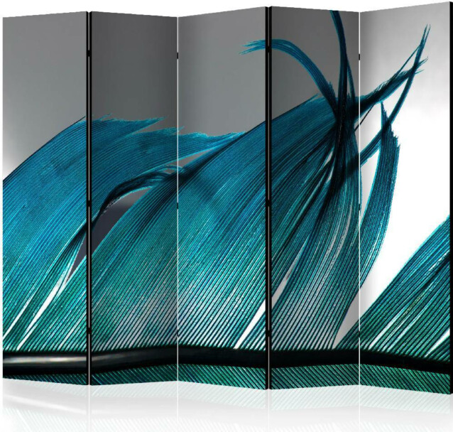 Sermi Artgeist Turquoise Feather II 225x172cm