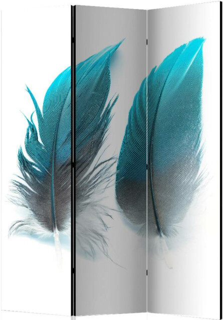 Sermi Artgeist Blue Feathers 135x172cm