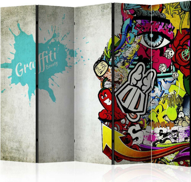Sermi Artgeist Graffiti Beauty 225x172cm