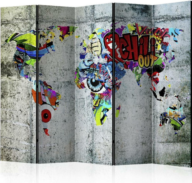 Sermi Artgeist Graffiti World 225x172cm