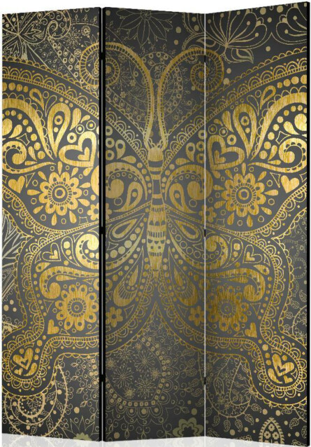 Sermi Artgeist Golden Butterfly 135x172cm
