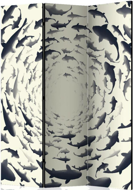 Sermi Artgeist Fish Swirl 135x172cm