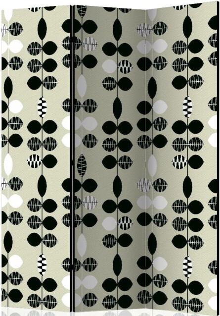 Sermi Artgeist Black and White Dots 135x172cm