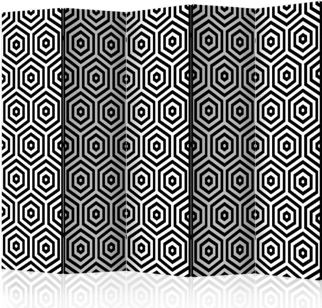 Sermi Artgeist Black and White Hypnosis II 225x172cm