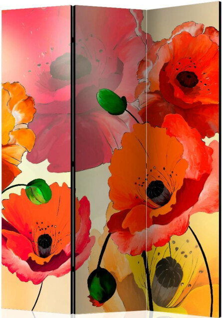 Sermi Artgeist Velvet poppies 135x172cm