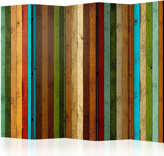 Sermi Artgeist Wooden rainbow II 225x172cm