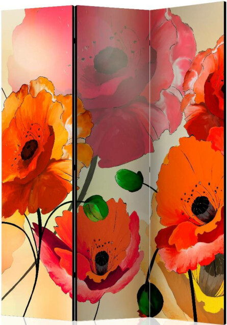 Sermi Artgeist Velvet Poppies III 135x172cm