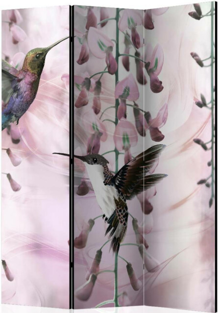 Sermi Artgeist Flying Pink Hummingbirds 135x172cm