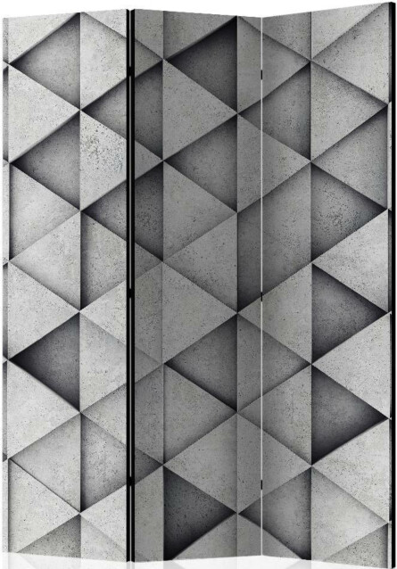 Sermi Artgeist Grey Triangles 135x172cm
