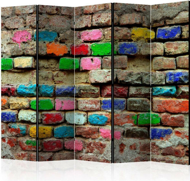 Sermi Artgeist Colourful Bricks II 225x172cm