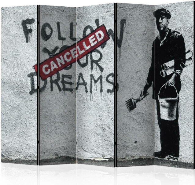 Sermi Artgeist Dreams Cancelled II - Banksy 225x172cm