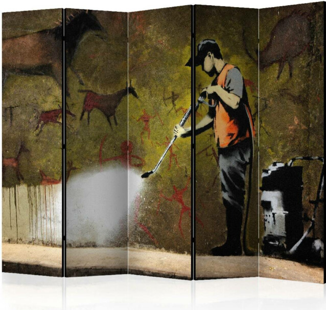 Sermi Artgeist Banksy - Cave Painting II 225x172cm
