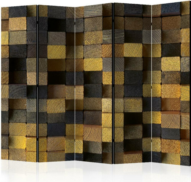 Sermi Artgeist Wooden cubes II 225x172cm