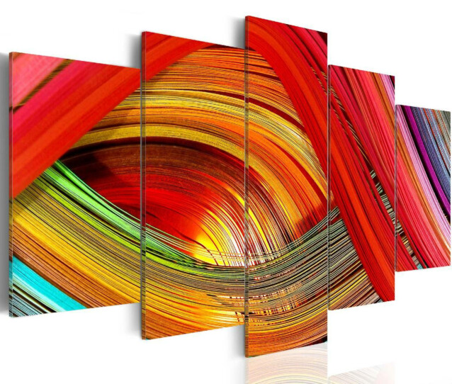 Taulu Artgeist Colorful strips abstraction, eri kokoja