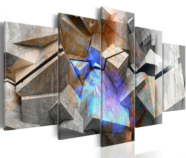 Taulu Artgeist Abstract Cubes, eri kokoja