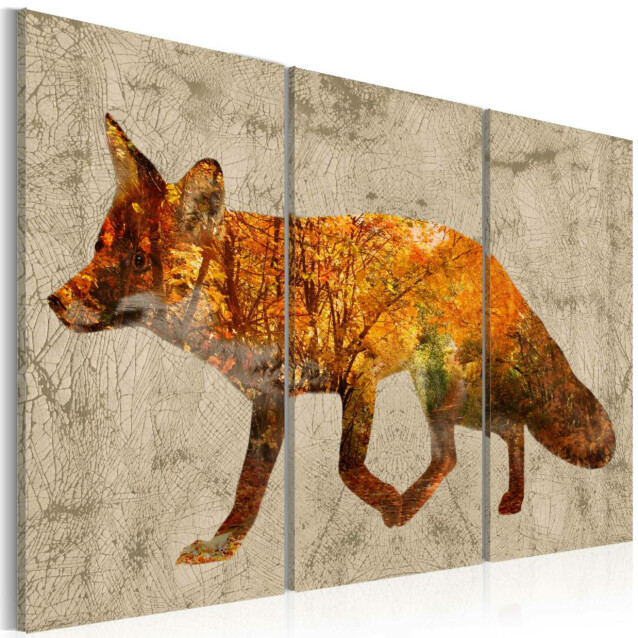 Taulu Artgeist Fox in The Wood, eri kokoja