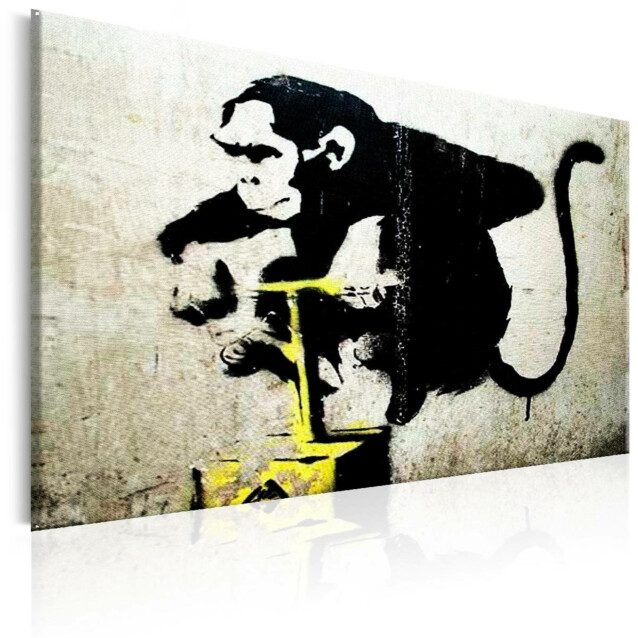 Taulu Artgeist Monkey Detonator by Banksy, eri kokoja
