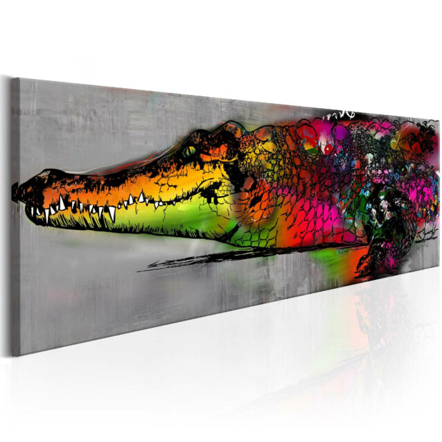Taulu Artgeist Colourful Alligator, eri kokoja