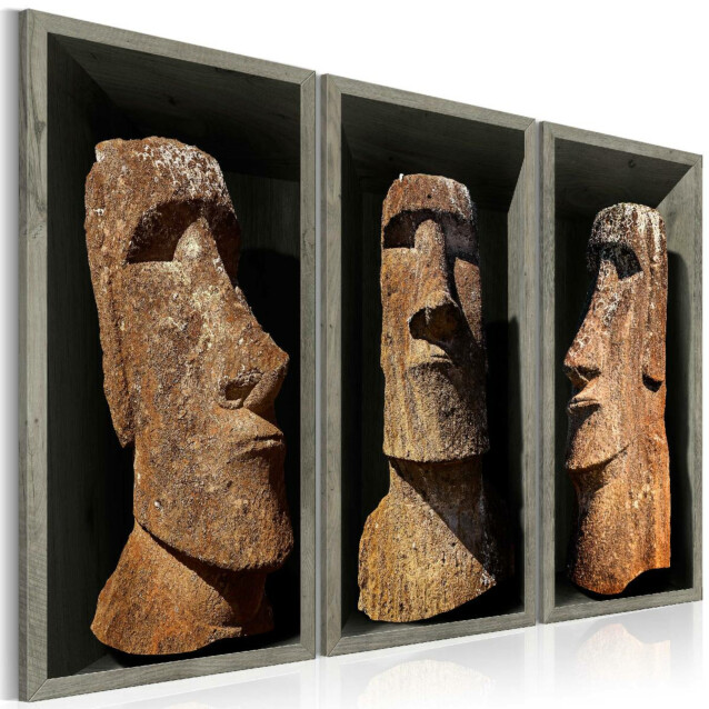 Taulu Artgeist Moai - Easter Island, eri kokoja