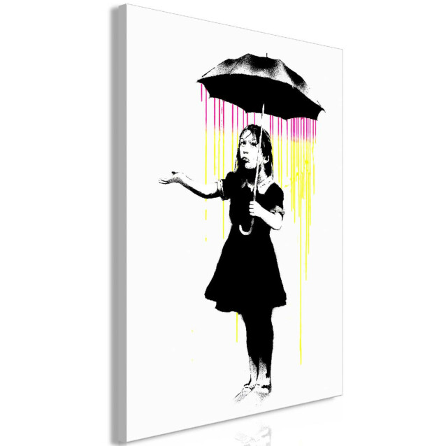 Taulu Artgeist Girl with Umbrella, 1-osainen, pystysuuntainen, eri kokoja