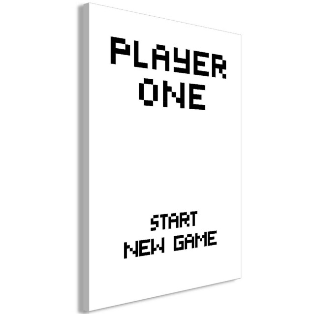 Taulu Artgeist Start New Game, 1-osainen, pystysuuntainen, eri kokoja
