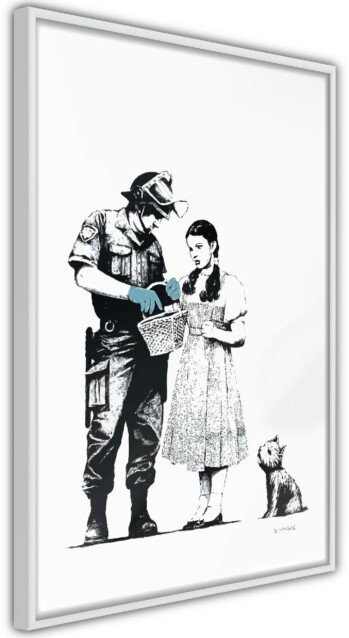 Juliste Artgeist Dorothy and Policeman, kehyskartongilla, kehyksillä, eri kokoja