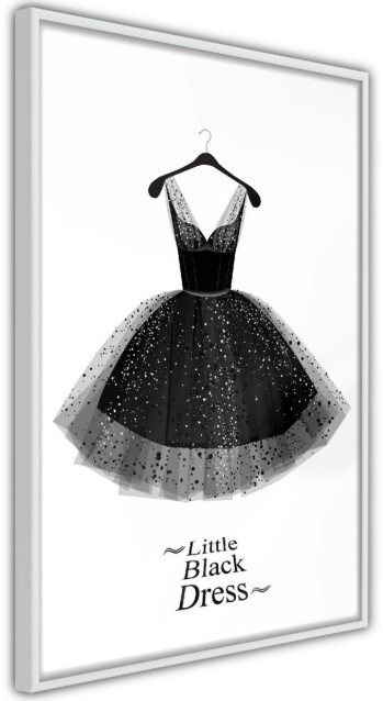 Juliste Artgeist Little Black Dress, kehyskartongilla, kehyksillä, eri kokoja