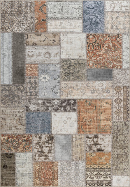 Matto Benina Patchwork 160x230cm monivärinen