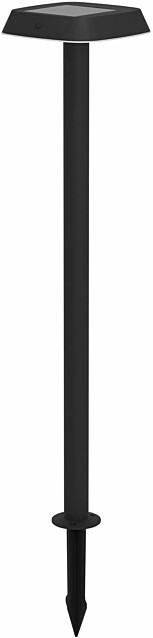 Aurinkokennopylväsvalaisin Eglo Dreoli, 103.5cm, musta/valkoinen